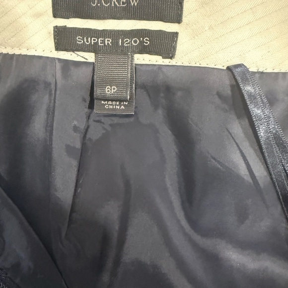 J. Crew Classic Wool  Navy Blazer set size 6p - Picture 11 of 11